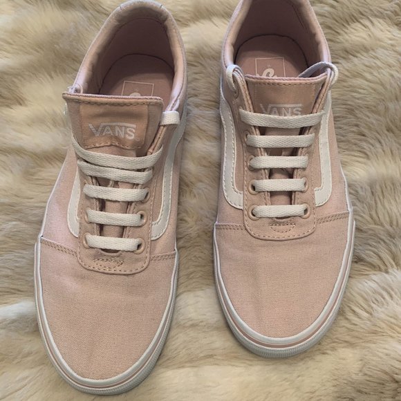 pale pink sneakers